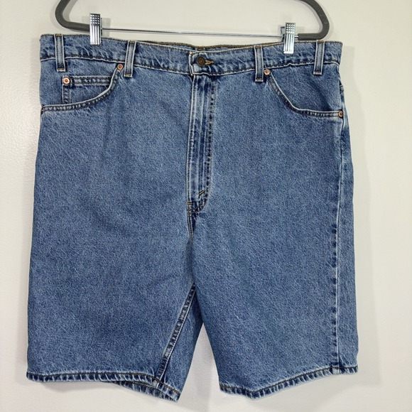 Levi's Other - Vintage Levi's Orange Tab 505 Paper Tag Denim Shorts Size 42 USA NWT READ